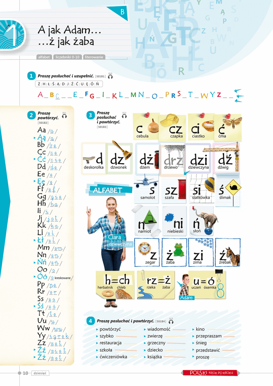 POLSKI krok po kroku junior - podręcznik, część 1 - GLOSSA Publishing