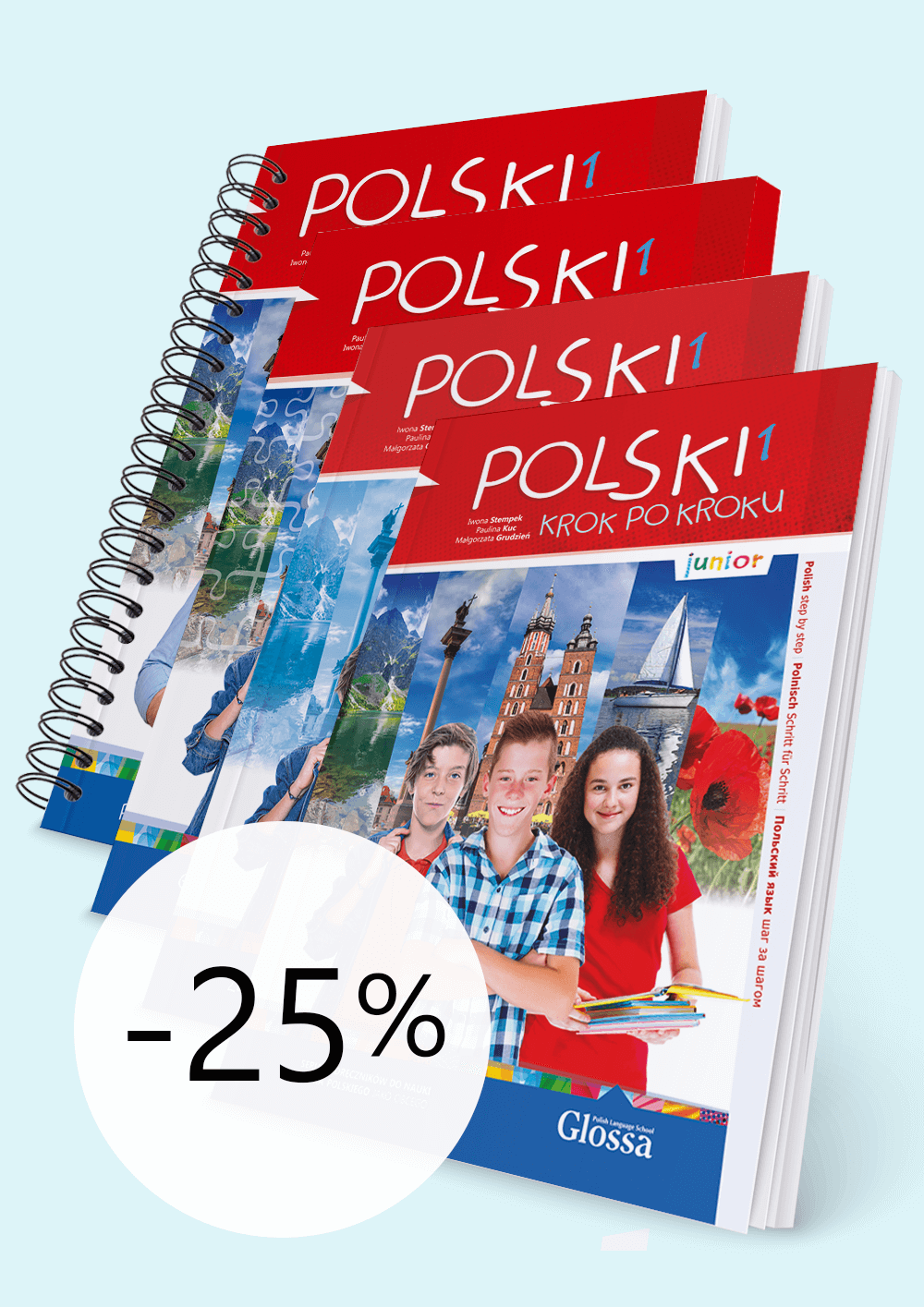 Pakiet: POLSKI krok po kroku - junior 1