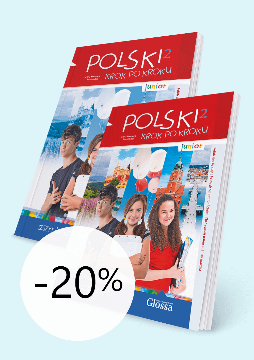 Pakiet studenta: POLSKI krok po kroku junior 2